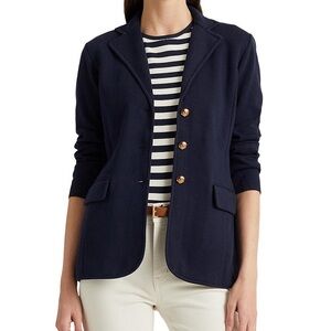 Ralph Lauren Black Blazer with Gold Buttons
